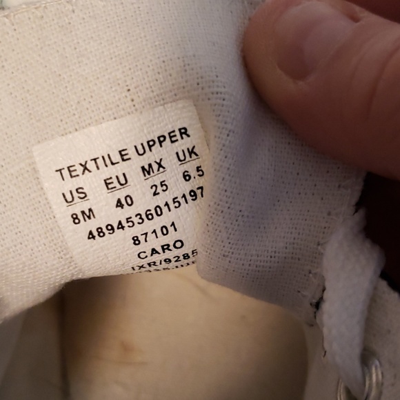 Glitter hot pink and black shoes - Picture 3 of 4